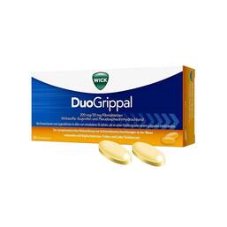 Abbildung: WICK DuoGrippal 200 mg / 30 mg Filmtabletten Filmtabletten, 24 St PZN 10541435