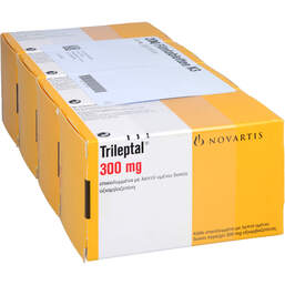Abbildung: Trileptal 300 mg Filmtabletten 200 St, Filmtabletten PZN 10541599