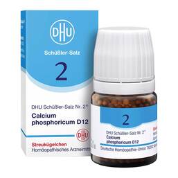 Abbildung: DHU Schüßler-Salz Nr. 2 Calcium phosphoricum D 12 Globuli Globuli, 10 g PZN 10545870