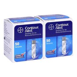 Abbildung: Contour next Sensoren Teststreifen 100 St, Teststreifen PZN 10546007