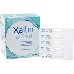 Abbildung: Xailin Fresh Augentropfen 30X0.4 ml, Augentropfen PZN 10546059