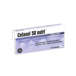 Abbildung: Cefasel 50 nutri Selen-Tabs Tabletten, 60 St PZN 10549201
