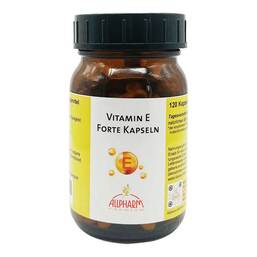 Abbildung: Vitamin E Forte 400 I.E. Weichkapseln Weichkapseln, 120 St PZN 10550167