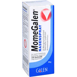 Abbildung: Momegalen 50 µg / Sprühstoß Nasenspray 140 Sprühst. 18 g, Nasenspray PZN 10552309