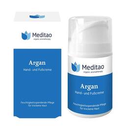 Abbildung: Meditao Argan Hand- und Fußcreme 50 ml, Creme PZN 10557092