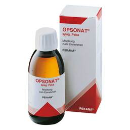 Abbildung: Opsonat spag.Peka Tropfen Tropfen, 60 ml PZN 10557229