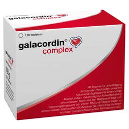 Abbildung: Galacordin complex Tabletten Tabletten, 120 St PZN 10557399