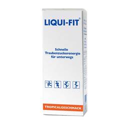 Abbildung: Liqui Fit Flüssigzucker Tropical Beutel 12 St, Beutel PZN 10627160
