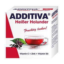Abbildung: Additiva Heißer Holunder Pulver 100 g, Pulver PZN 10627579
