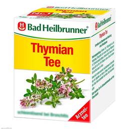 Abbildung: Bad Heilbrunner Tee Thymian Filterbeutel 8X1.4 g, Filterbeutel PZN 10628076