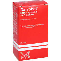 Abbildung: Daivobet 50 Mikrogramm / g + 0,5 mg / g Gel 60 g, Gel PZN 10628277