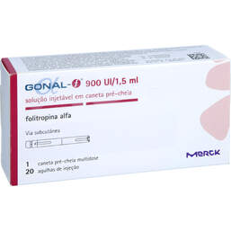 Abbildung: Gonal F 900 I.E. / 1,5 ml 66 Mikr. / 1,5ml Fertigpen 1 St, Injektionslösung in einem Fertigpen PZN 10637603