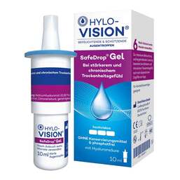 Abbildung: Hylo-Vision Safedrop Gel Augentropfen 10 ml, Augentropfen PZN 10642811