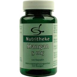 Abbildung: Mangan 5 mg Kapseln 120 St, Kapseln PZN 10708119