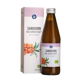 Abbildung: Sanddorn 100% Bio Direktsaft Saft, 330 ml PZN 10708243