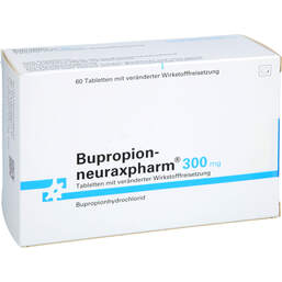 Abbildung: Bupropion-neuraxpharm 300 mg Tabletten verä.Wfrs. 60 St, Tablette mit veränderter Wirkstofffreisetzung PZN 10713942