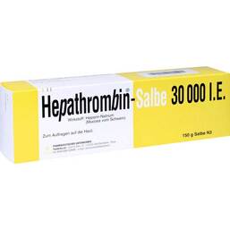 Abbildung: Hepathrombin Salbe 30.000 150 g, Salbe PZN 10730277