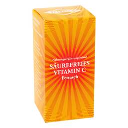 Abbildung: Vitamin C säurefrei Petrasch Pulver 90 g, Pulver PZN 10734051