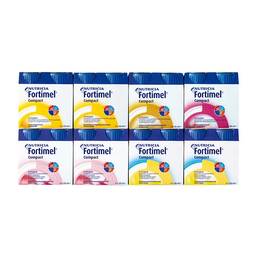 Abbildung: Fortimel Compact 2.4 Mischkarton 8X4X125 ml, Flüssigkeit PZN 10743481