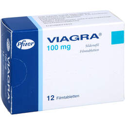 Abbildung: Viagra 100 mg Filmtabletten 12 St, Filmtabletten PZN 10743742