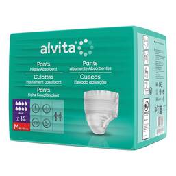 Abbildung: Alvita Inkontinenz Pants maxi medium Nacht 14 St PZN 10751902