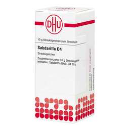 Abbildung: DHU Sabdariffa D 4 Globuli 10 g, Globuli PZN 10753829