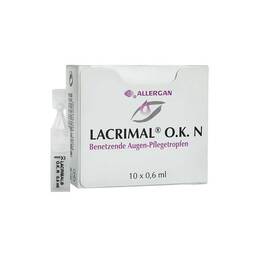 Abbildung: Lacrimal O.K. N Augentropfen Augentropfen, 10X0.6 ml PZN 10754208