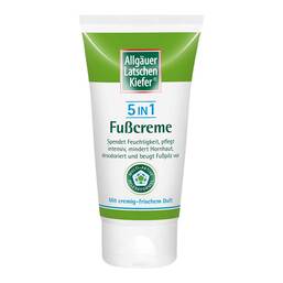 Abbildung: Allgäuer Latschenkiefer 5in1 Fußcreme 75 ml, Creme PZN 10758821