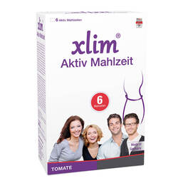 Abbildung: Xlim Aktiv Mahlzeit Tomate Pulver Pulver, 6X57 g PZN 10759252