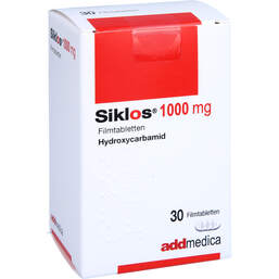 Abbildung: Siklos 1.000 mg Filmtabletten 30 St, Filmtabletten PZN 10761734