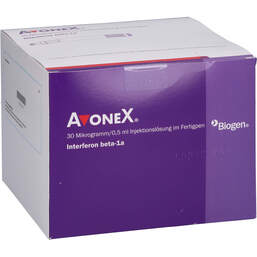 Abbildung: Avonex 30 µg / 0,5 ml Injektionslösung in einem Fertigpen 12 St, Injektionslösung in einem Fertigpen PZN 10762461
