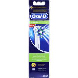 Abbildung: ORAL B Cross Action Aufsteckbürste 3er Zahnbürste, 3 St PZN 10763029