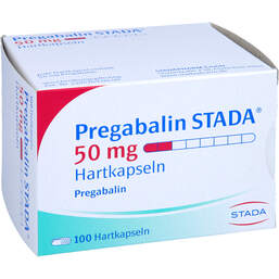 Abbildung: Pregabalin STADA 50 mg Hartkapseln 100 St, Hartkapseln PZN 10780016