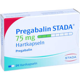 Abbildung: Pregabalin STADA 75 mg Hartkapseln 14 St, Hartkapseln PZN 10780045