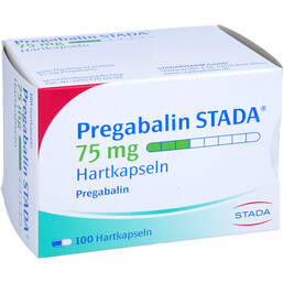Abbildung: Pregabalin STADA 75 mg Hartkapseln 100 St, Hartkapseln PZN 10780068