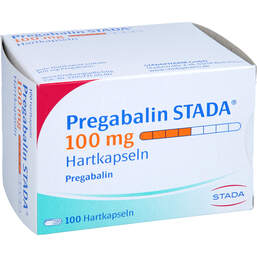 Abbildung: Pregabalin STADA 100 mg Hartkapseln 100 St, Hartkapseln PZN 10780080