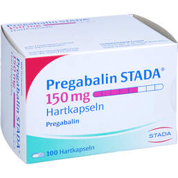Abbildung: Pregabalin STADA 150 mg Hartkapseln 100 St, Hartkapseln PZN 10780105