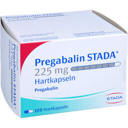 Abbildung: Pregabalin STADA 225 mg Hartkapseln 100 St, Hartkapseln PZN 10780134