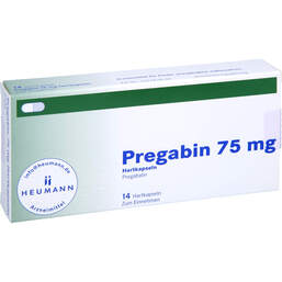 Abbildung: Pregabin 75 mg Hartkapseln 14 St, Hartkapseln PZN 10785746