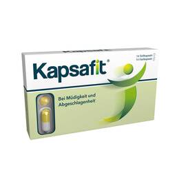 Abbildung: Kapsafit Kapseln Kapseln, 14X2 St PZN 10786148