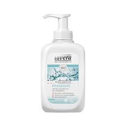 Abbildung: Lavera Basis Sensitiv Pflegeseife Seife, 300 ml PZN 10787975