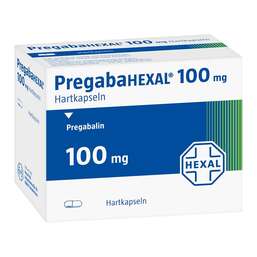 Abbildung: Pregabahexal 100 mg Hartkapseln 100 St, Hartkapseln PZN 10793668