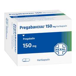 Abbildung: Pregabahexal 150 mg Hartkapseln 100 St, Hartkapseln PZN 10793680