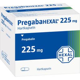 Abbildung: Pregabahexal 225 mg Hartkapseln 56 St, Hartkapseln PZN 10793728
