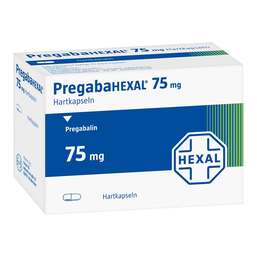 Abbildung: Pregabahexal 75 mg Hartkapseln 100 St, Hartkapseln PZN 10793869