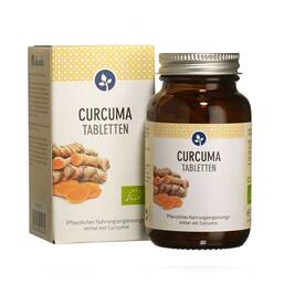 Abbildung: Curcuma 600 mg Bio Tabletten Tabletten, 100 St PZN 10811372