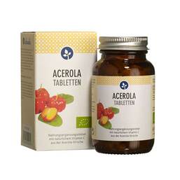 Abbildung: Acerola 17% Vitamin C Bio Lutschtabletten Lutschtabletten, 100 St PZN 10811389