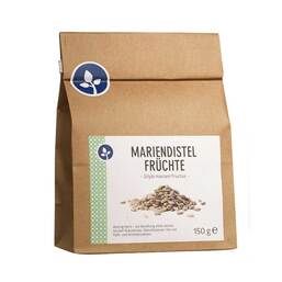 Abbildung: Mariendistel Früchte ganz Euab 150 g, Tee PZN 10811403