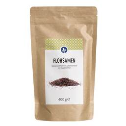 Abbildung: Flohsamen ganz Kerne 400 g, Kerne PZN 10811662