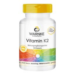 Abbildung: Vitamin K2 Kapseln, 100 St PZN 10827798